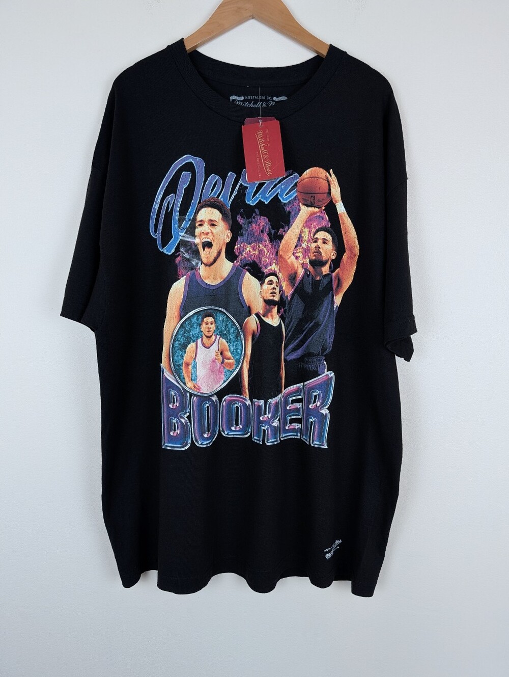 Mitchell & Ness Devin Booker Rap Tee Style Graphic T-shirt NWT